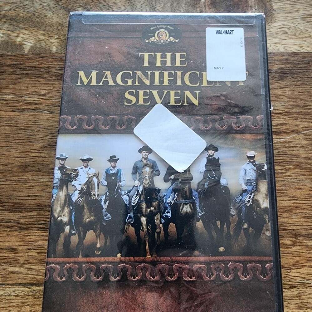 The Magnificent Seven DVD Widescreen 1960 Yul Brynner Western MGM New Sealed